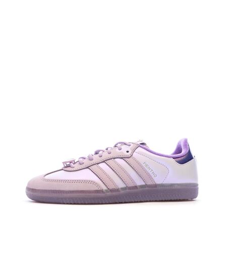 Samba baskets violet femme adidas
