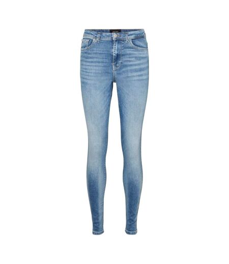 Womens/ladies Skinny Jeans Light Blue Vero Moda