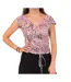 Top imprimé léopard rose femme guess w1gp9jk2x51-1