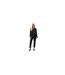 Womens/ladies Pu Straight Leg Trousers Black Biba-1