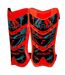 Protège-tibias Attrakt Lite Adulte L Noir Rouge Reusch-3