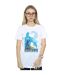 Disney Womens/Ladies Aladdin Movie Unleash The Power Coton Boyfriend T-Shirt (Blanc) - UTBI8176-2
