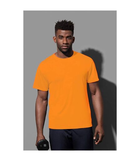 Stedman Mens Active Cotton Touch Tee (Cyber Orange)