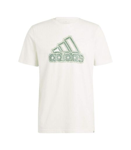T-shirt Growth Badge Homme Beige Adidas