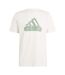T-shirt Growth Badge Homme Beige Adidas-2