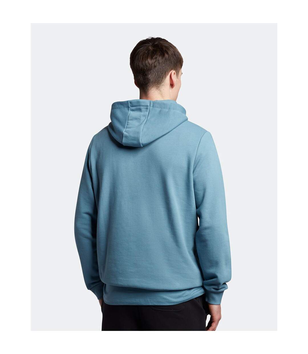Sweat À Capuche Homme Bleu Clair Lyle & Scott-3
