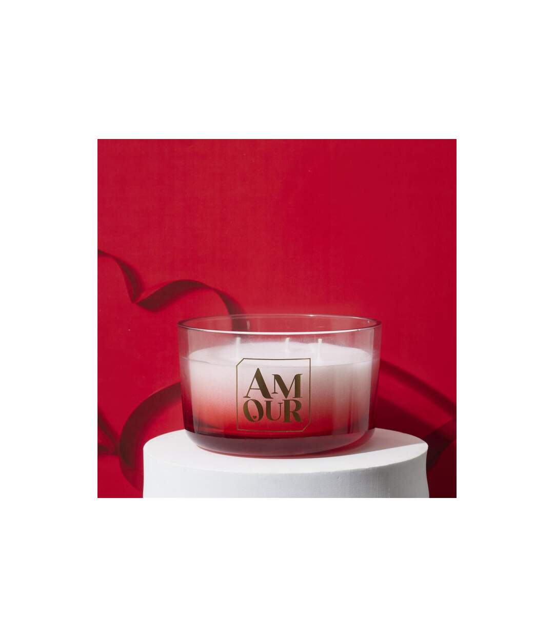 Coffret Bougie Parfumée Amour 270g Rêve Poudré-3