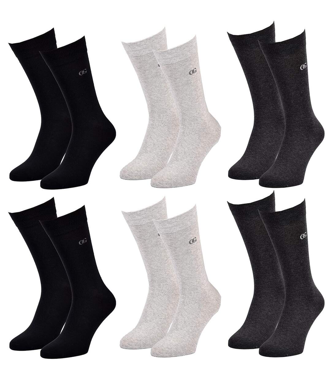 Chaussettes Homme OLIVER GRANT 6 PCS 0709-2