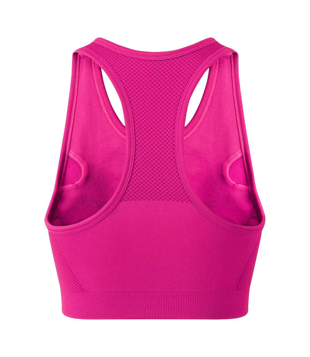 Brassière de sport femme fuchsia TriDri