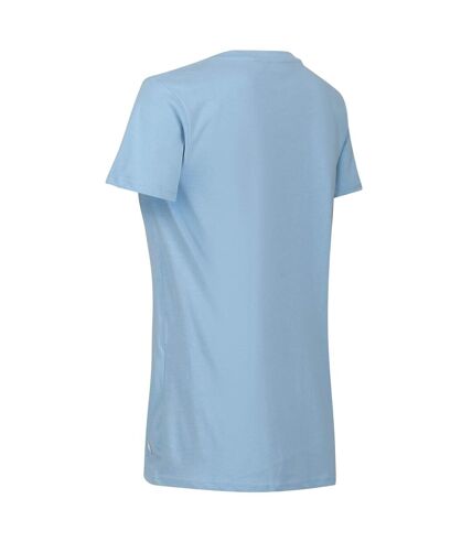 Regatta Womens/Ladies Filandra VII By The Sea Anchor T-Shirt (Powder Blue) - UTRG9024