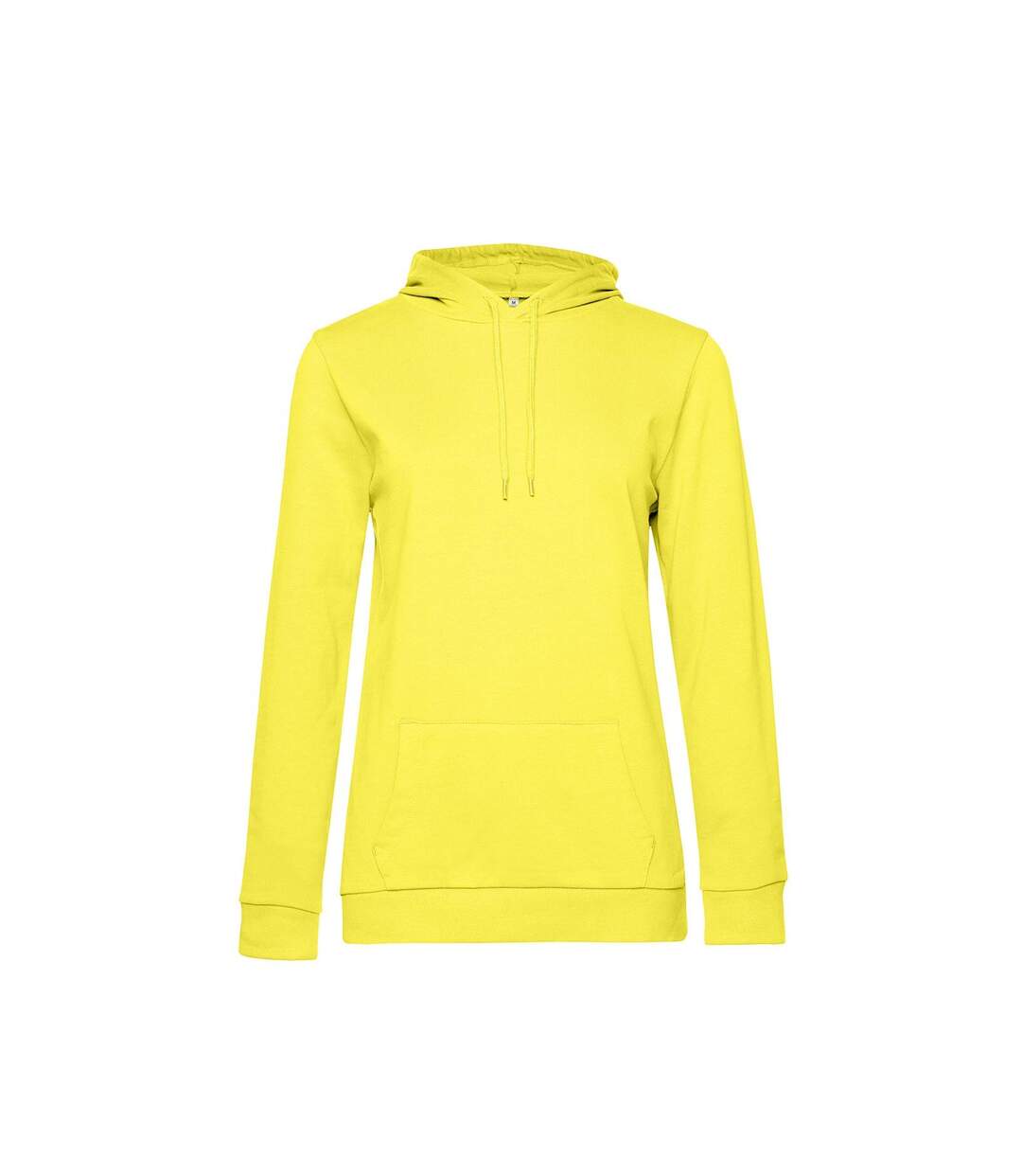 B&c Womens/ladies Sweat À Capuche Jaune Solaire BANDC-1