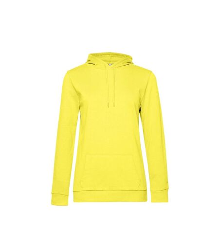 B&c Womens/ladies Sweat À Capuche Jaune Solaire BANDC