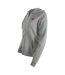 Veste À Capuche Motif/style Cœur Femme Gris Rouge Love Moschino-3