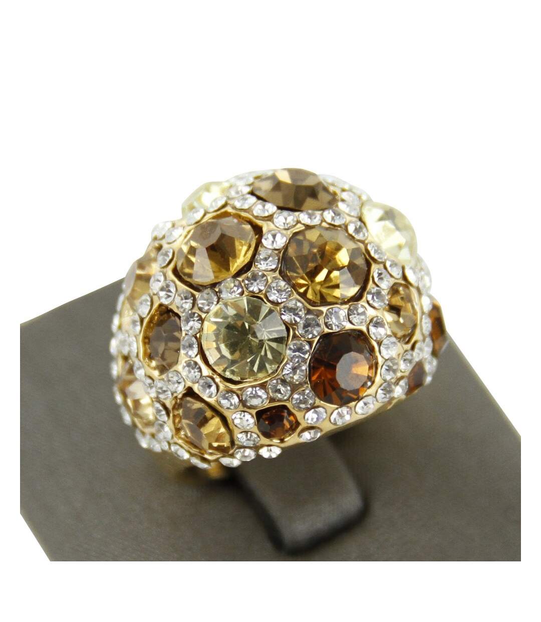 Bague Femme Doré Strass DAPHNEE