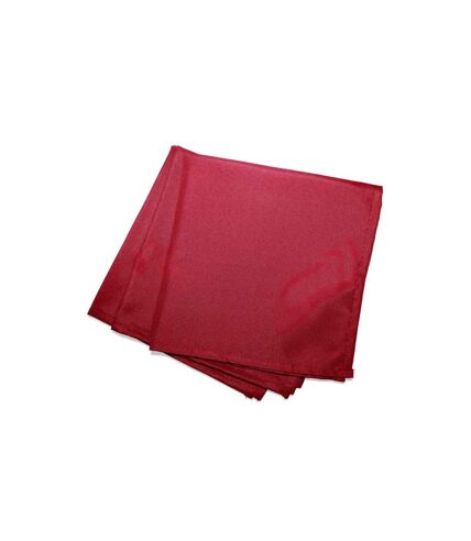 Lot de 3 Serviettes de Table Essentiel 40x40cm Rouge