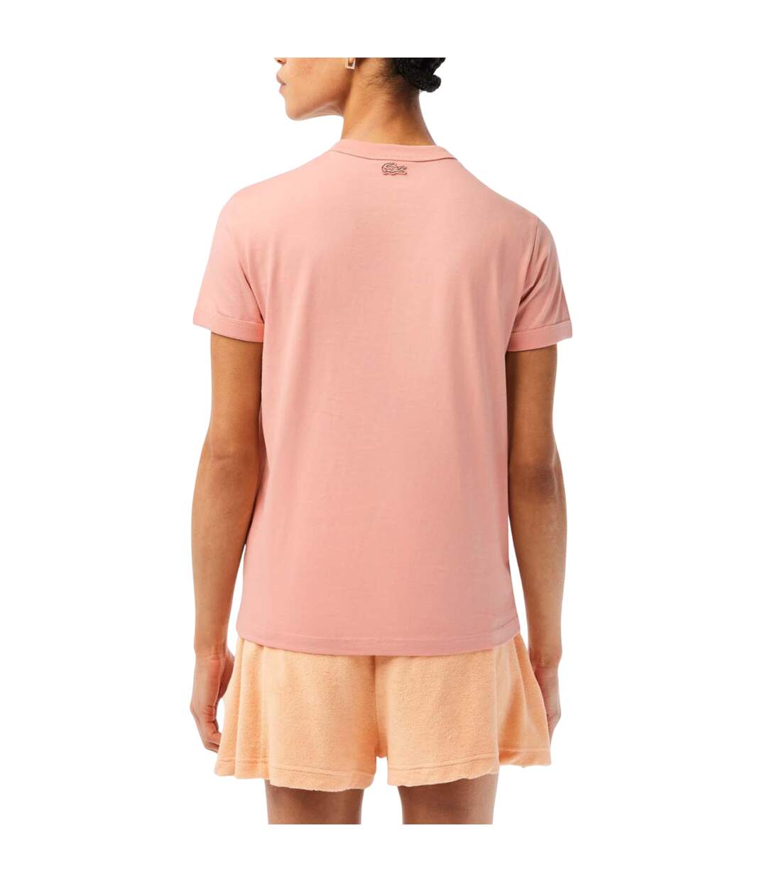 T-shirt Femme Rose Lacoste-3