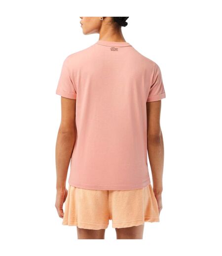 T-shirt Femme Rose Lacoste