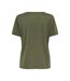 T-Shirt kaki femme jdy flora-2