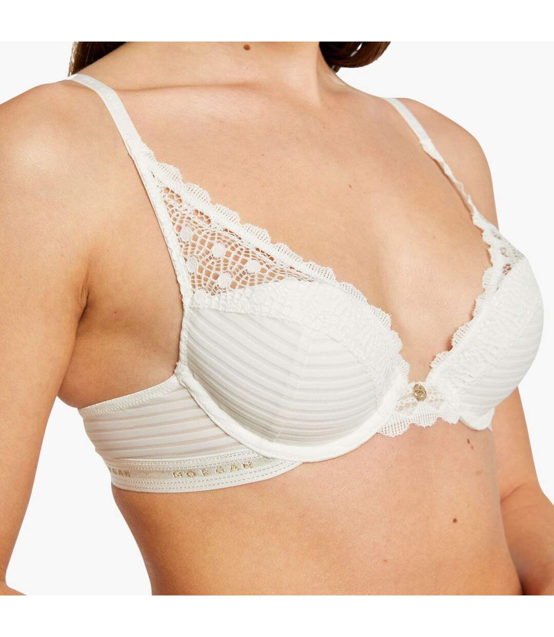 Soutien-gorge ampliforme coque moulée ivoire Lily-3