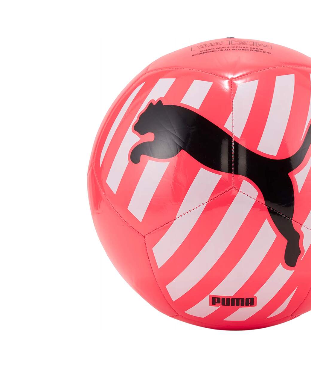 Ballon De Foot Motif/style Grand Félin Taille 5 Rouge Puma-2