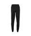 Womens/ladies Jake Slim Jogging Bottoms Black SOLS-2