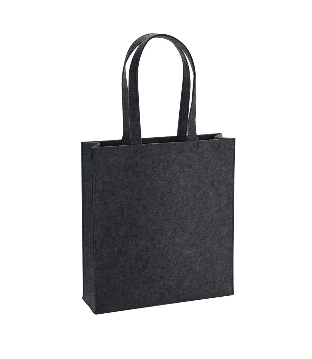 Tote Bag Taille Unique Charbon Chiné Bagbase-1