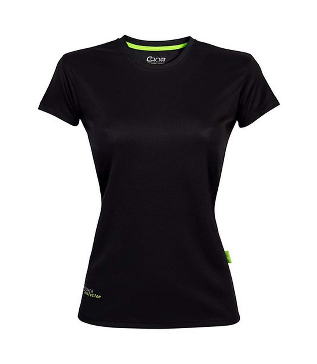 Haut Technique Evolution Femme Noir Cona Sports-1