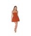 Robe Courte The Ultimate Femme Rouge Pastel Odd Muse-1