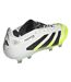 Chaussures De Foot Pour Terrain Ferme  Elite Homme Blanc Citron Predator-2