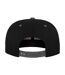 Casquette Ajustable Noir Gris Yupoong-2
