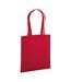 Tote Bag Premium Taille Unique Rouge Classique Westford Mill-1