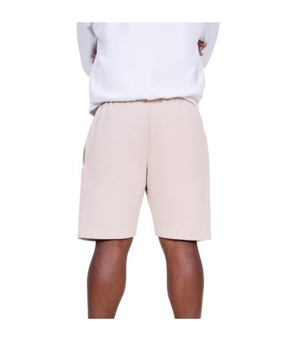 Casual Classics Mens Blended Core Ringspun Cotton Shorts (Ecru) - UTAB583