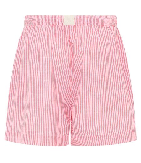 Womens/ladies Vicy Striped Pyjama Shorts Bittersweet CCDK Copenhagen