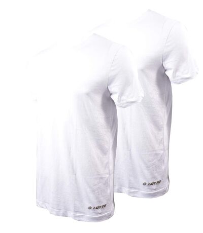 T Shirt LOTTO Pack de 2 Col Rond 0418