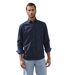 Chemise ajustée pour homme en bleu nuit - NO EXCESS-1