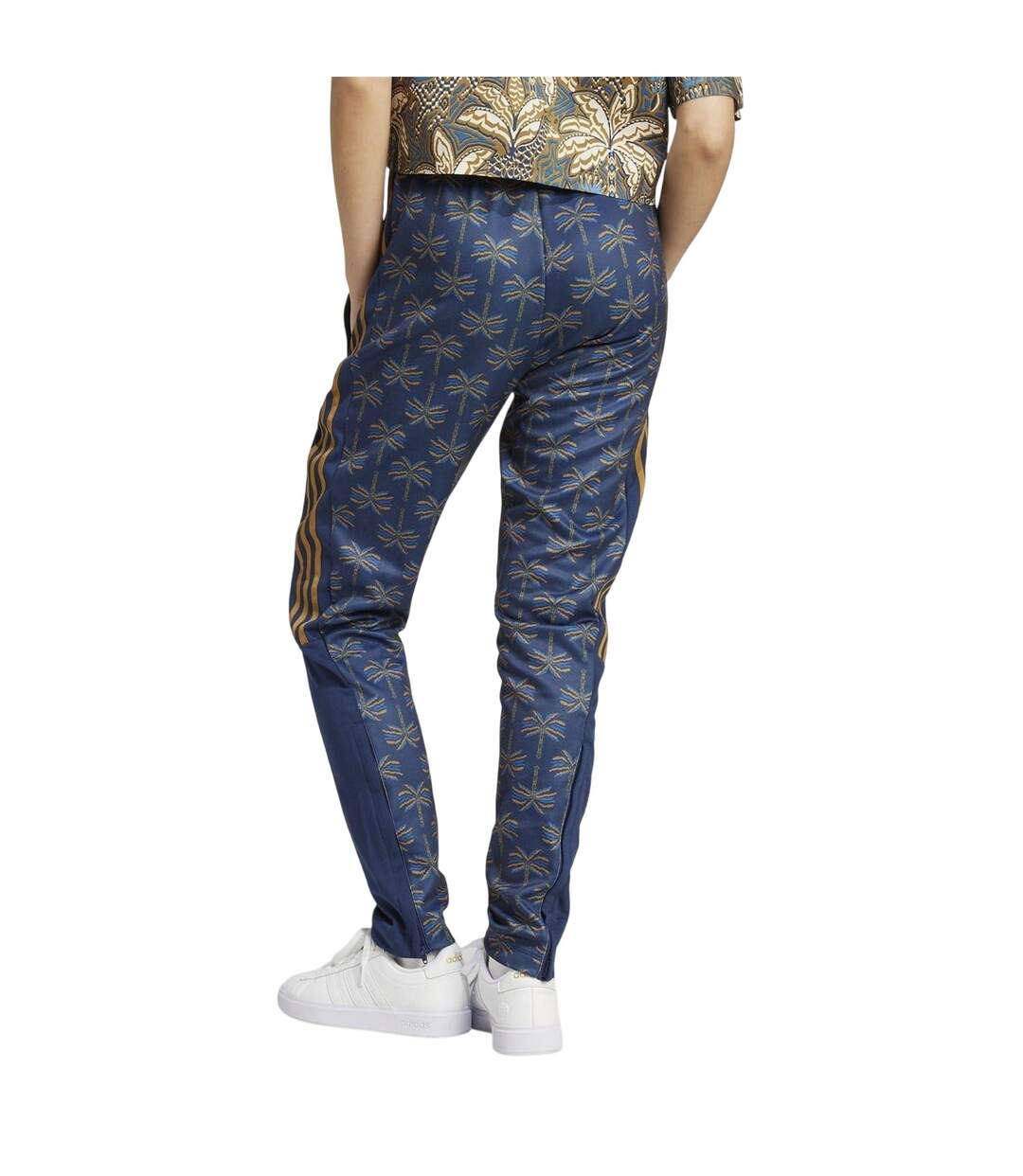 Womens/ladies Tiro Farm Rio Sweatpants Bronze Maroon Night Marl Adidas-2
