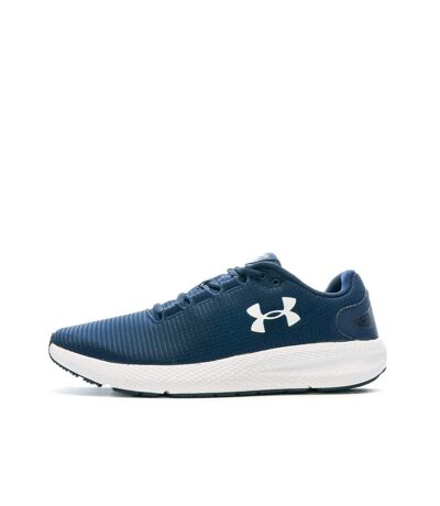 Chaussures de Running Marine/Blanc Homme Under Armour Charged Pursuit 2 Rip