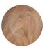 Lot de 6 Assiettes Plates Mood 26cm Marron-1