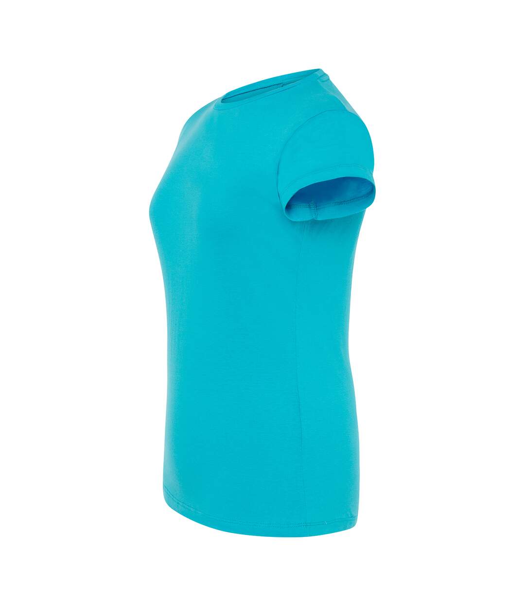 T-shirt Comfort Femme Turquoise Vif JHK-3