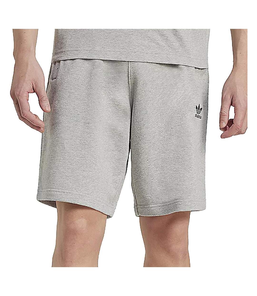 Short gris femme adidas ess sho-1