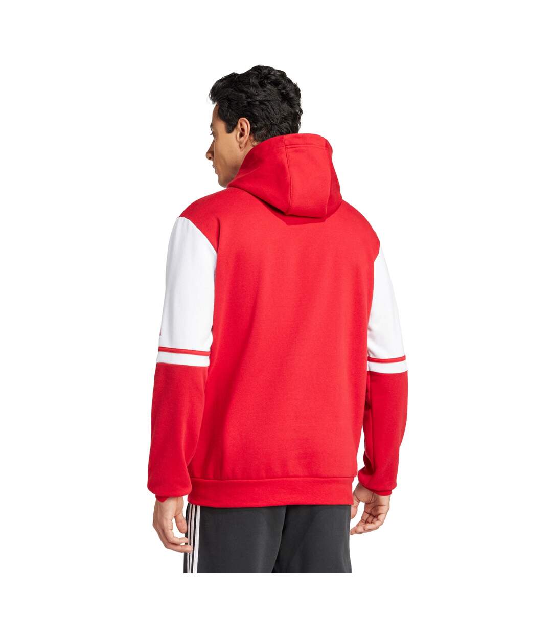 Sweat À Capuche Squadra Homme Rouge Adidas-3