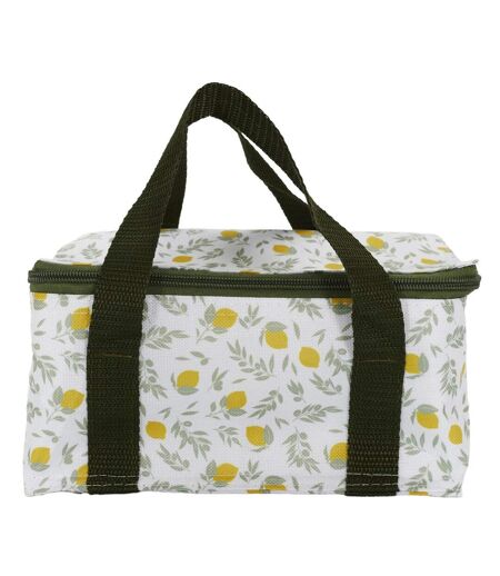 Lunch Bag 3 Pièces Bain de Soleil 22cm Jaune & Vert