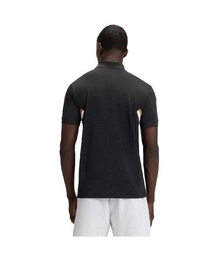 Mens Slim Polo Shirt Black Boss