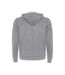 Veste De Survêtement Fuji Adulte Gris Chiné Orange Fluo Roly-2