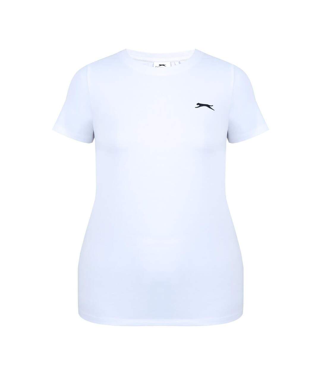 T-shirt Motif/style Uni Femme Blanc Slazenger-1