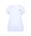 T-shirt Motif/style Uni Femme Blanc Slazenger-1