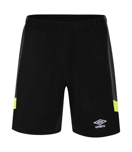 Short De Gardien De But Homme Noir Jaune Umbro