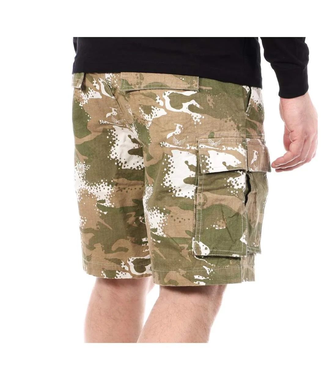 Short kaki camouflage homme kaporal tactim-2