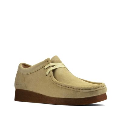 Clarks Womens/Ladies Wallabee 2 Leather Shoes (Maple) - UTCK116
