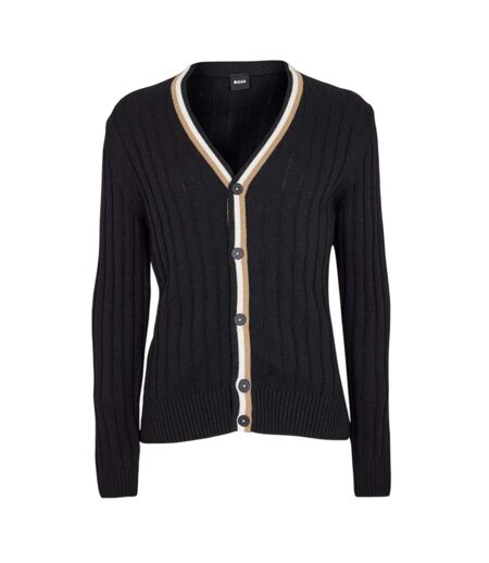 Mens Losilvio Cardigan Black Boss